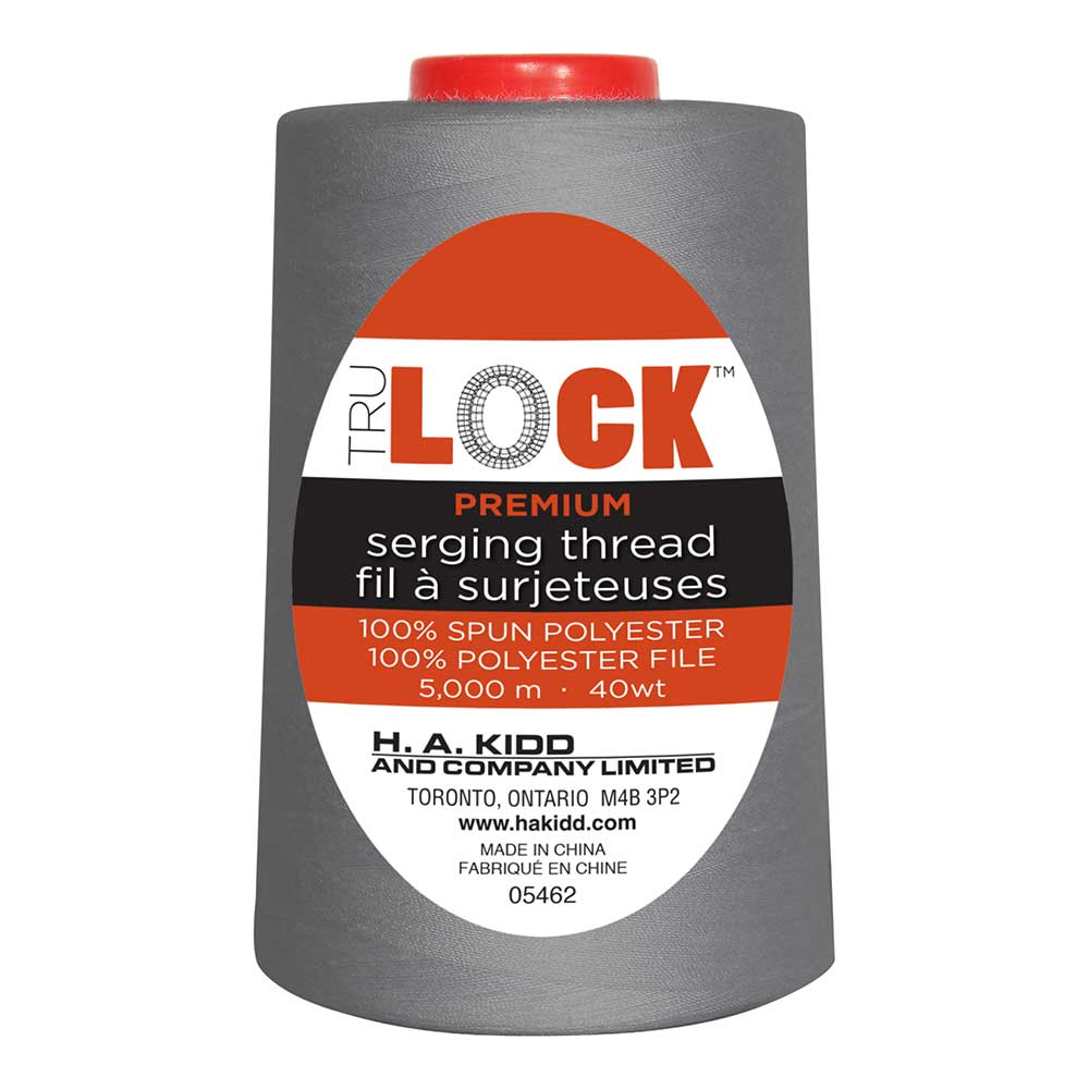 Overlock thread - 5000m - Dark gray - TRULOCK