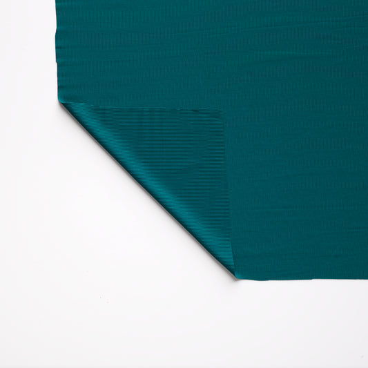 Ribbed jersey fabric - Emerald