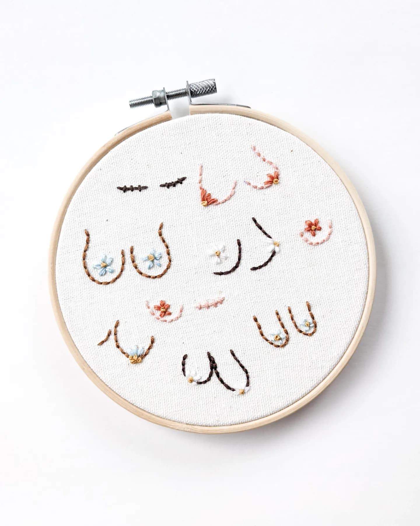 Embroidery Set - Breasts - TIGHT EMBROIDERED 