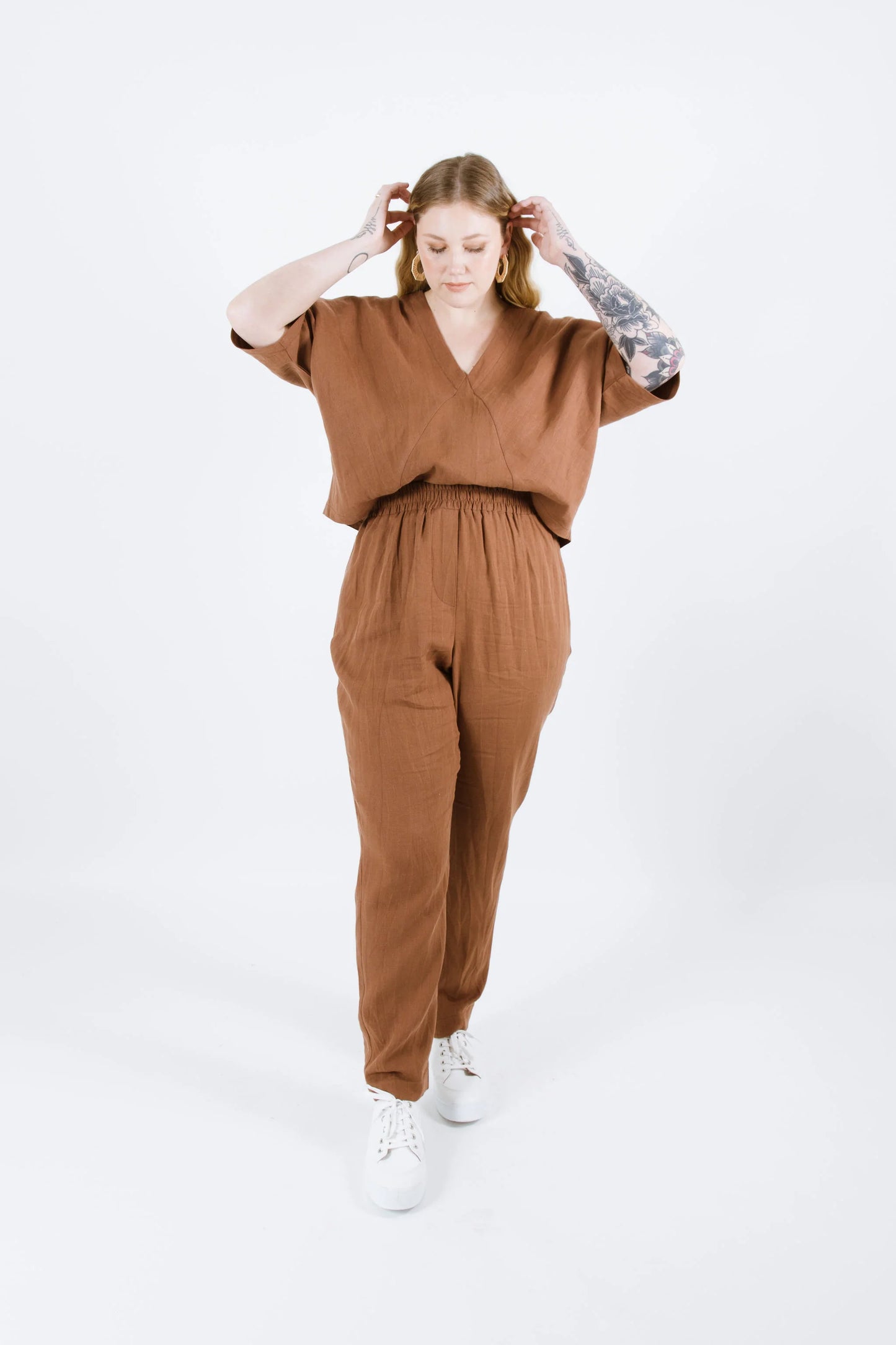 Tula Curve pantalon - Patron papier -  Papercut