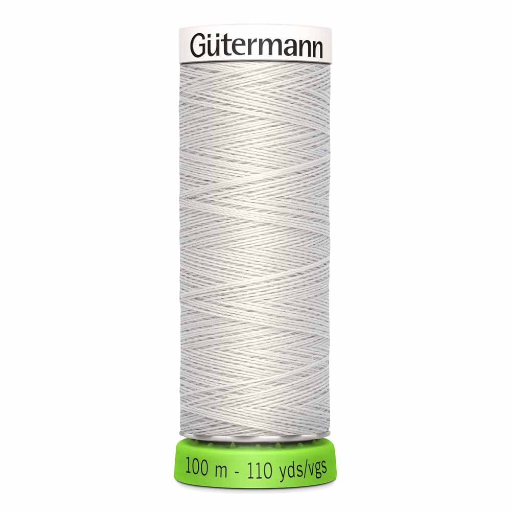 Recycled polyester thread / rPet - 08 Pale gray - GÜTERMANN 