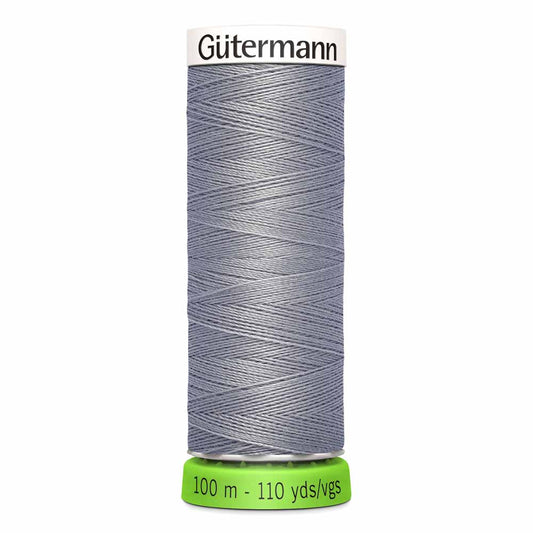 Recycled polyester thread / rPet - 40 Gray - GÜTERMANN