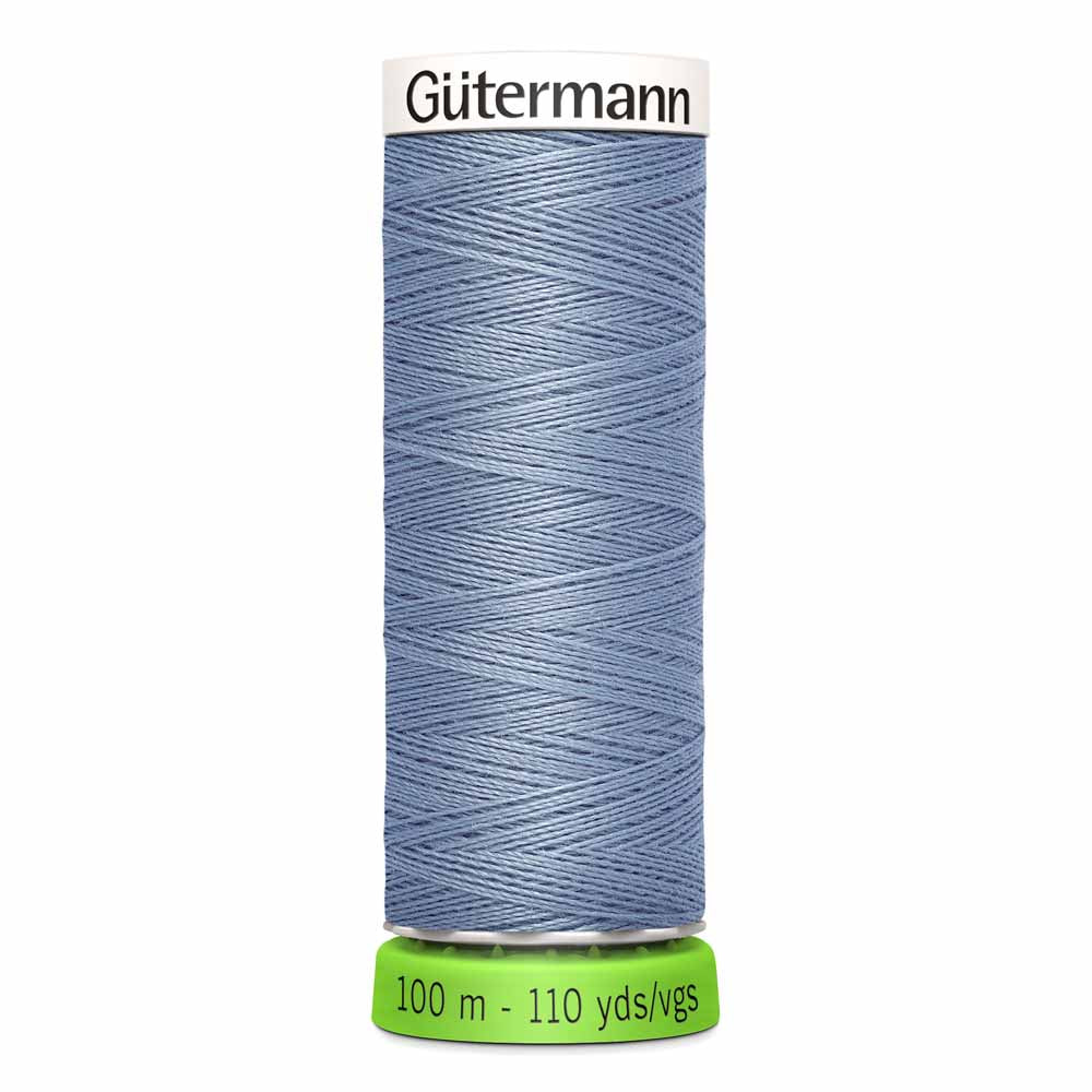 Recycled polyester thread / rPet - 64 Gray blue - GÜTERMANN