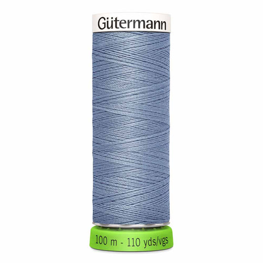 Recycled polyester thread / rPet - 64 Gray blue - GÜTERMANN