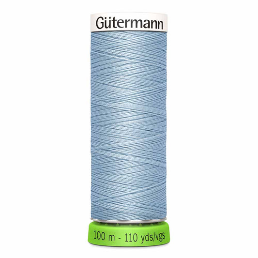 Fil de polyester recyclé / rPet - 75 Bleu ciel - GÜTERMANN