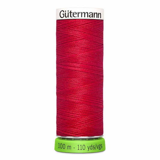 Recycled polyester thread / rPet - 156 Red - GÜTERMANN