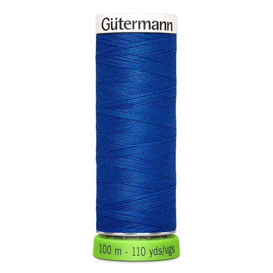 Fil de polyester recyclé / rPet - 315 Bleu électrique - GÜTERMANN