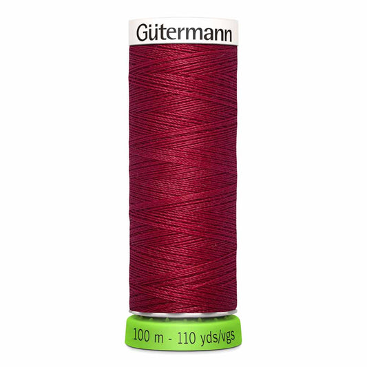 Recycled polyester thread / rPet - 384 Ruby - GÜTERMANN