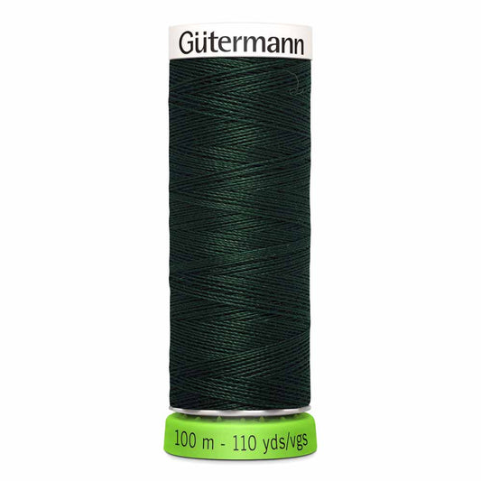 Recycled Polyester Yarn / rPet - 472 Dark Green - GÜTERMANN