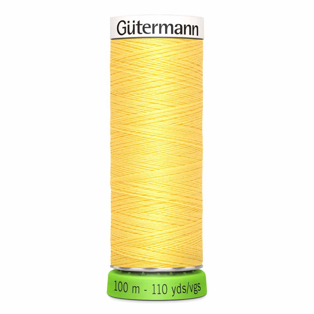 Recycled polyester thread / rPet - 852 Canary Yellow - GÜTERMANN