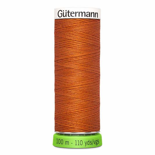 Recycled polyester yarn / rPet - 982 Rust - GÜTERMANN