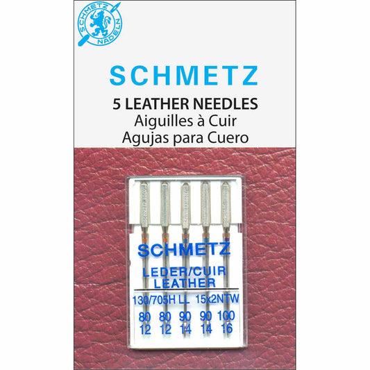 Leather needles - assorted - SCHMETZ