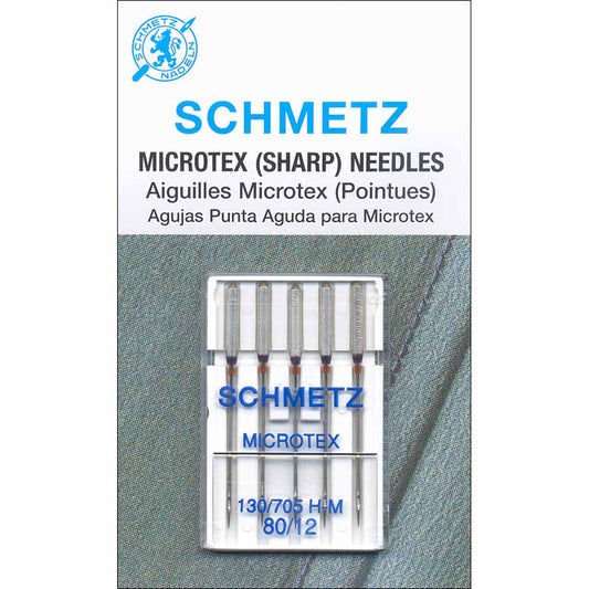 Aiguilles microtex - 80/12 - SCHMETZ