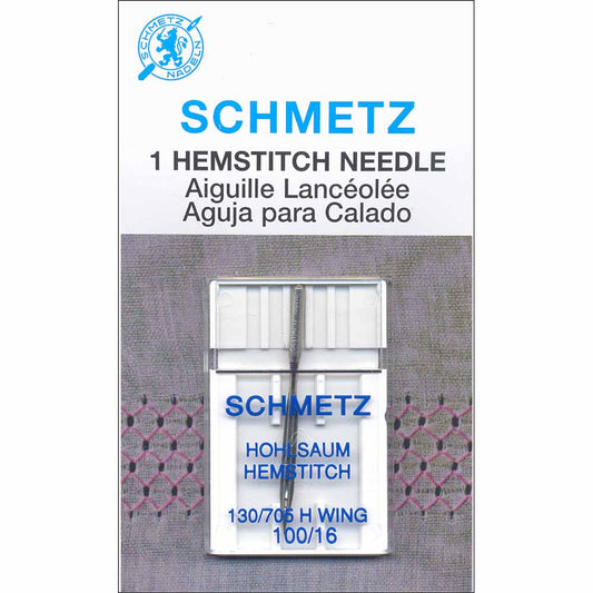 Hem stitch needles (Lanceolated/Wing) - 100/16 - SCHMETZ