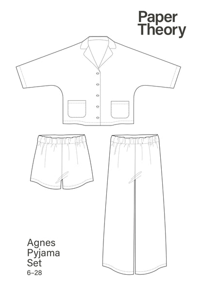 Agnes PJs - Paper pattern - Paper Theory