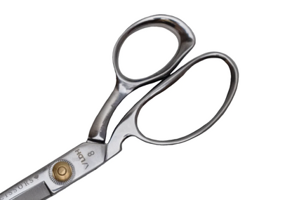 8" LEFT-HAND stainless steel fabric scissors - LDH