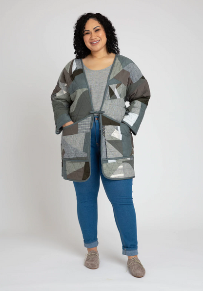 Hovea Curve jacket and coat - Paper pattern - MEGAN NIELSEN
