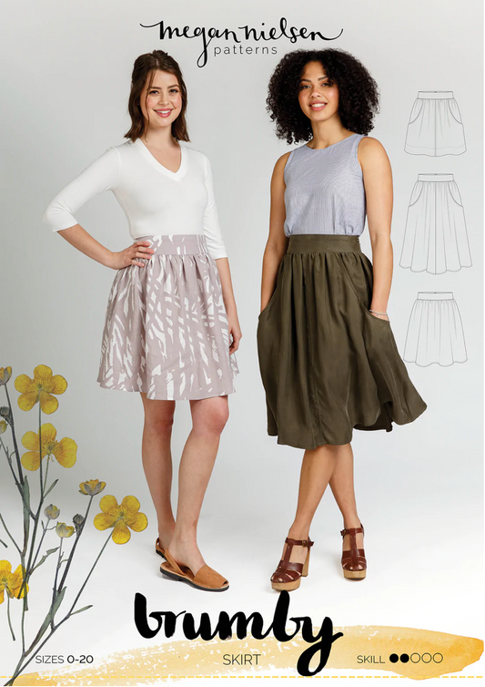 Brumby skirt - Paper pattern - MEGAN NIELSEN