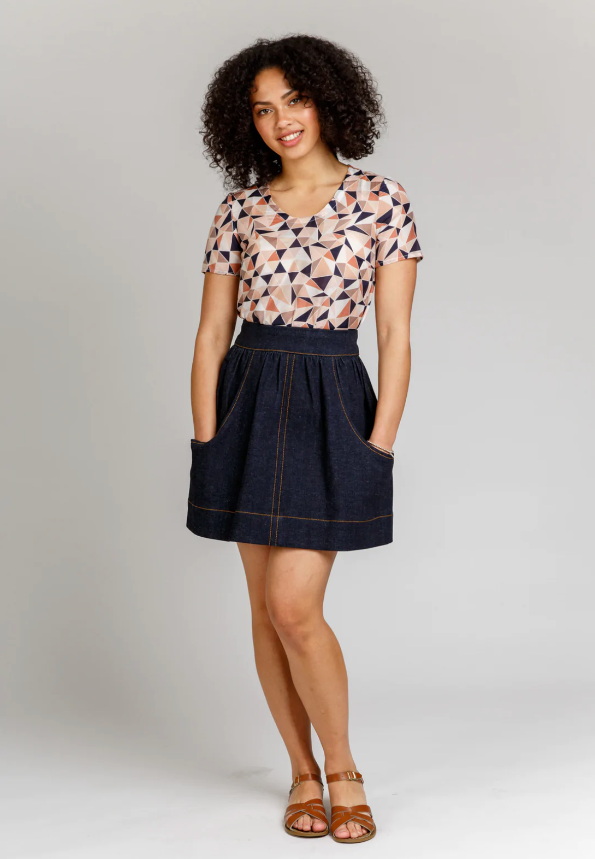 Brumby skirt - Paper pattern - MEGAN NIELSEN