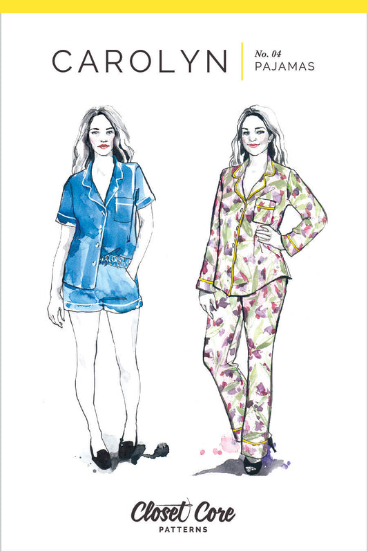 CAROLYN pajamas | Paper pattern - Closet Core Patterns