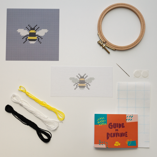 Bee embroidery set - RELAX FIL