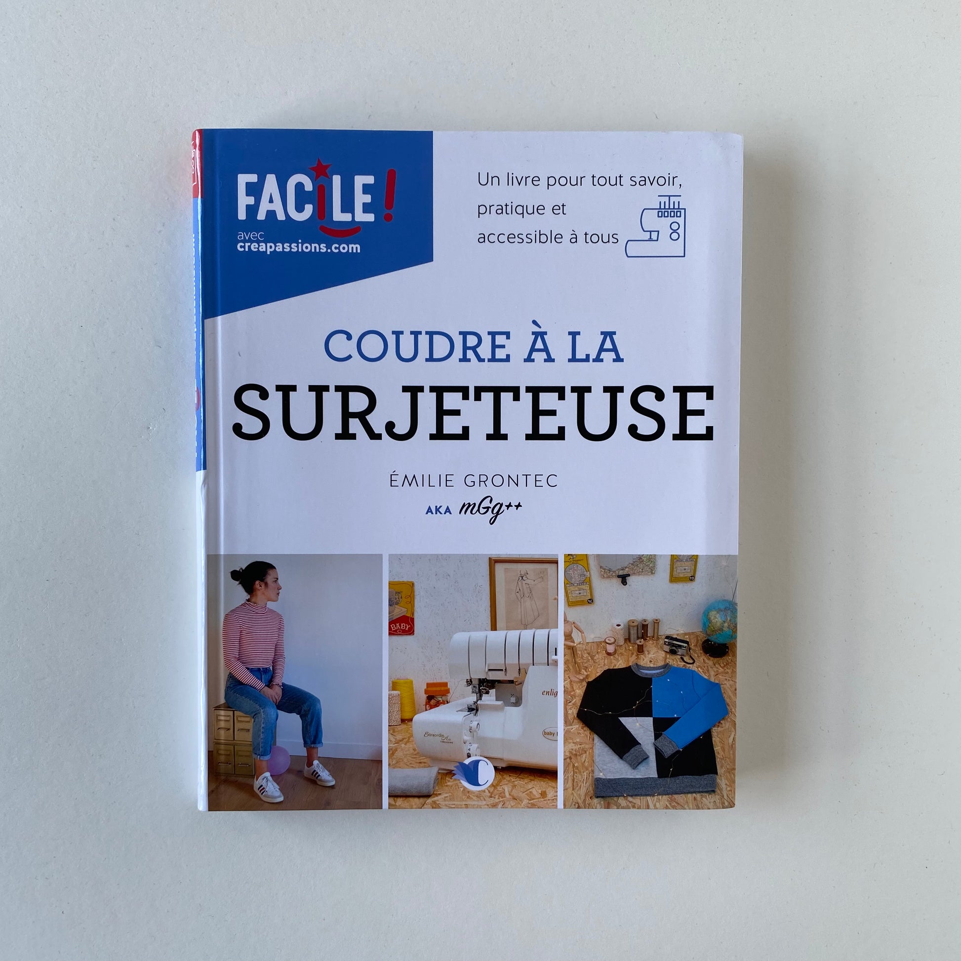 Coudre à la surjeteuse - Livre