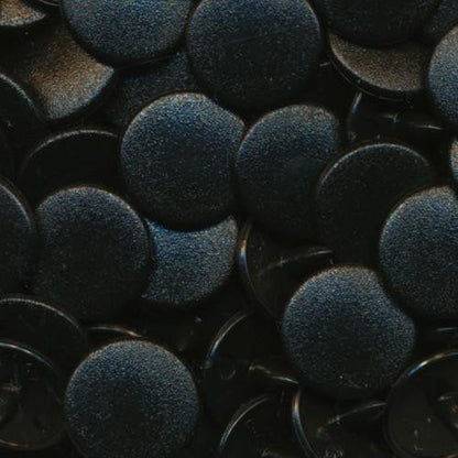 Mast snap button 12mm - B5 Black - KAMSNAPS