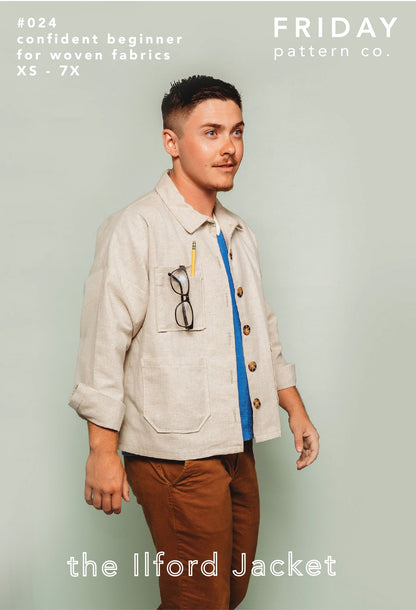 The Ilford Jacket - Paper pattern - Friday Pattern Company