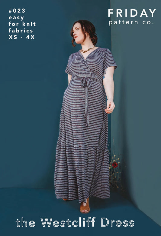 Westcliff Dress - Paper pattern - Friday Pattern Company